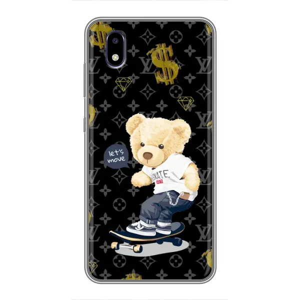 Чехол с рисунком «Скейтер Тедди» для ZTE Blade A3 (2020)