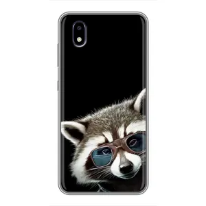 Силіконовий Чохол з Энотами на ZTE Blade A3 (2020) (Стильний Єнот)