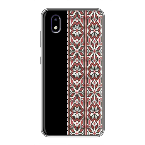 Чехол с рисунком «Стильная вишиванка» для ZTE Blade A3 (2020)