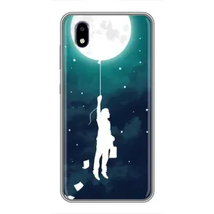 Чехол (ТПУ) с планетами на ZTE Blade A3 (2020) (To The moon)