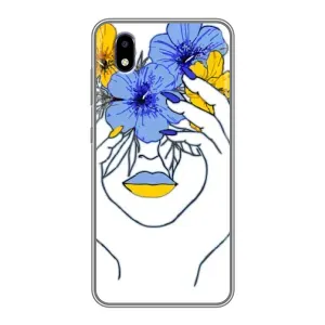 Чехол на ZTE Blade A3 (2020) Украинский дизайн (Украинка на всю голову)