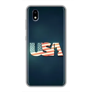 Чехол Флаг USA для ZTE Blade A3 (2020) (USA)
