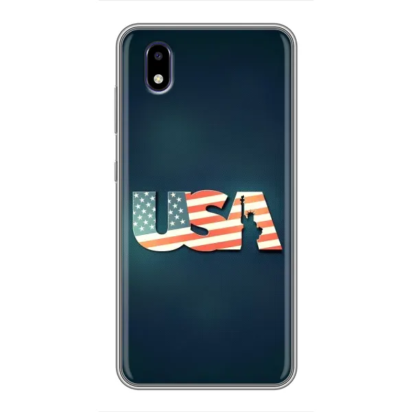 Чехол с рисунком «USA» для ZTE Blade A3 (2020) Чехол с рисунком «USA» для ZTE Blade A3 (2020)