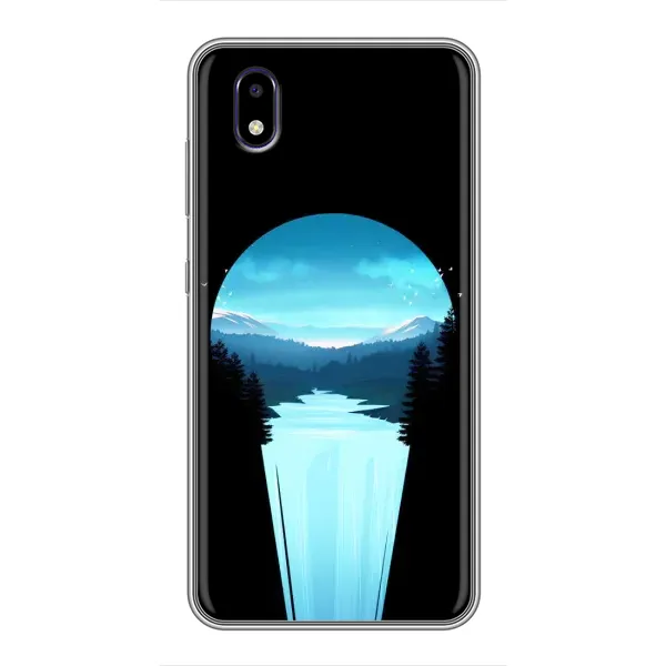 Чехол с рисунком «Синий Водопад» для ZTE Blade A3 (2020) Чехол с рисунком «Синий Водопад» для ZTE Blade A3 (2020)