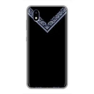 Силиконовый Чехол на ZTE Blade A3 (2020) (Воротник вышиванки)