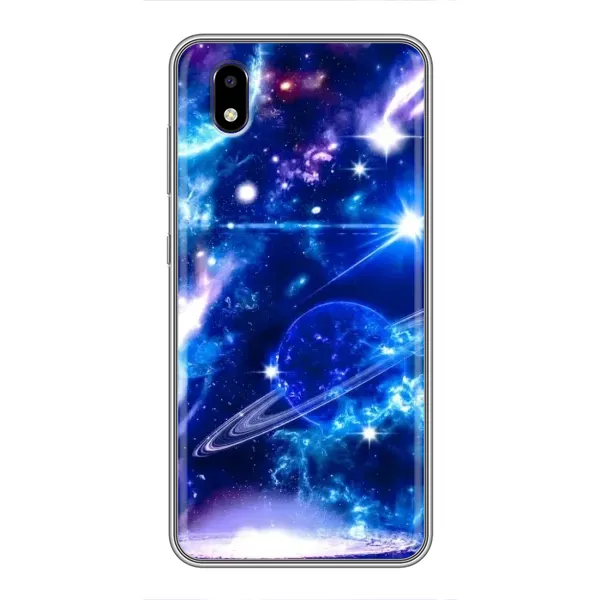 Чехол с рисунком «Яркий космос» для ZTE Blade A3 (2020)