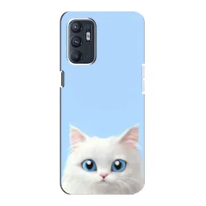 Чехол на тематику: Коты для ZTE Blade A31 Plus (Белый кот)