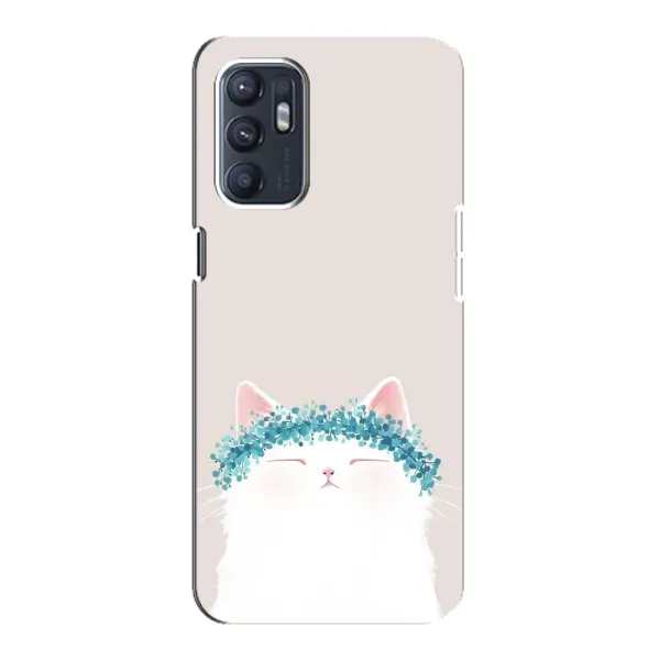 Чехол с рисунком «Белый котик» для ZTE Blade A31 Plus Чехол с рисунком «Белый котик» для ZTE Blade A31 Plus