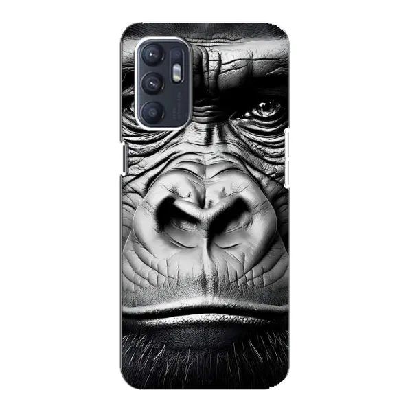 Чехол с рисунком «Черная обезьяна» для ZTE Blade A31 Plus