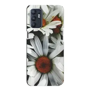 Чехол с ромашками на ZTE Blade A31 Plus (Цветы Ромашки)