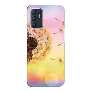 Силиконовый Чехол с одуванчиками на ZTE Blade A31 Plus (Цветок-одуванчик)