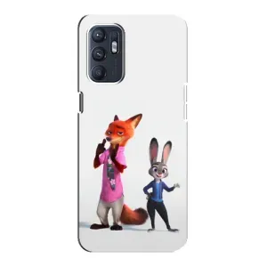 Силиконовый чехол с принтом Зоотрополіс для ZTE Blade A31 Plus (Джуди и Ник)