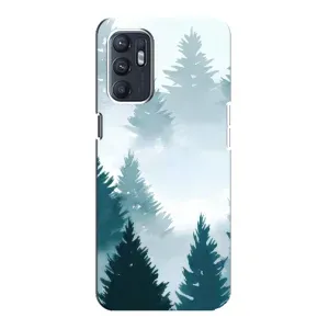 Летний Чехол на ZTE Blade A31 Plus (Горный лес)