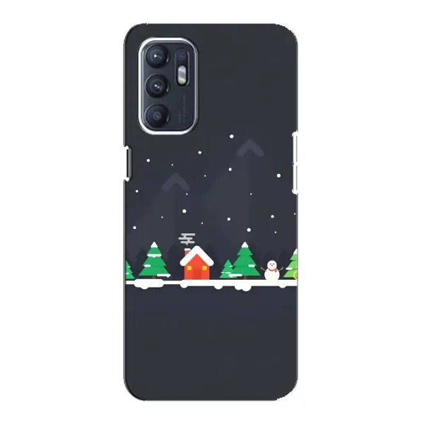 Чехол с рисунком «Город зимний» для ZTE Blade A31 Plus Чехол с рисунком «Город зимний» для ZTE Blade A31 Plus
