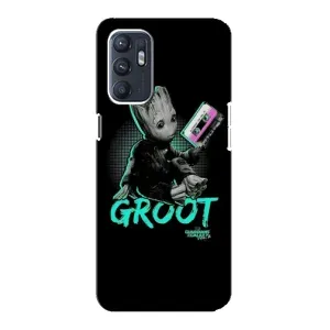 Чехол Супергерои Марвел на ЗТЕ Блейд А31 Плюс (Groot)
