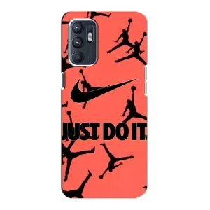 Силиконовый Чехол Nike Air Jordan на ЗТЕ Блейд А31 Плюс (Just Do It)