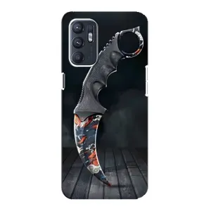 Чехол КИБЕРСПОРТ для ZTE Blade A31 Plus (Кинжал КС ГО)