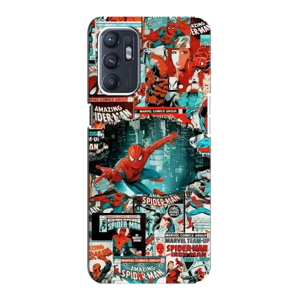 Чехол с рисунком «Комиксы Человек Паук» для ZTE Blade A31 Plus Чехол с рисунком «Комиксы Человек Паук» для ZTE Blade A31 Plus
