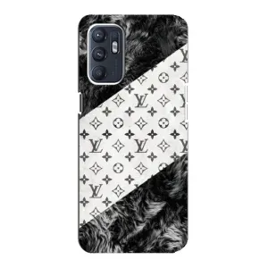 Чехол Стиль Louis Vuitton на ZTE Blade A31 Plus (LV на белом)