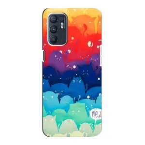 Силиконовый чехол с котиком для ZTE Blade A31 Plus (Mew)