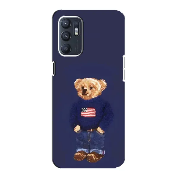 Чехол с рисунком «Мишка USA» для ZTE Blade A31 Plus Чехол с рисунком «Мишка USA» для ZTE Blade A31 Plus