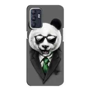 Чехлы с Пандами на ZTE Blade A31 Plus (Панда в очках)