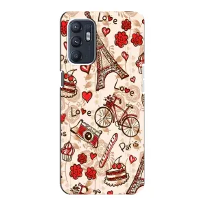 Чехол с Эйфелевой башней на ZTE Blade A31 Plus (Париж мечта)