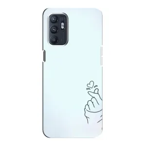 Чехлы (Знак сердечка) на ZTE Blade A31 Plus (Сердце на голубом)