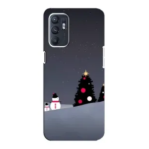 Чехлы на Новый Год ZTE Blade A31 Plus (Снеговички)