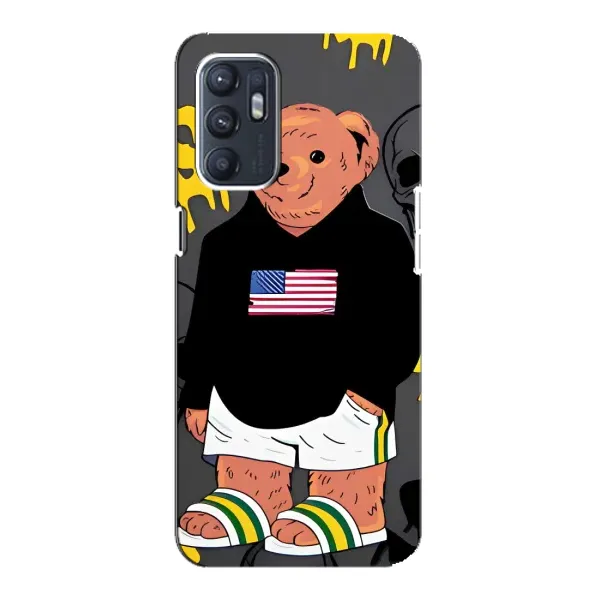Чехол с рисунком «Teddy USA» для ZTE Blade A31 Plus Чехол с рисунком «Teddy USA» для ZTE Blade A31 Plus