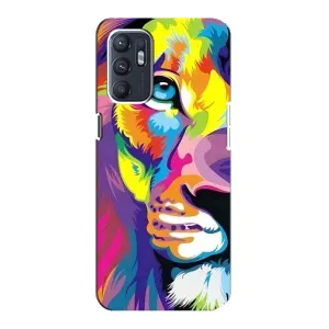 Чехол с картинкой на ZTE Blade A31 Plus (Яркий Лев)