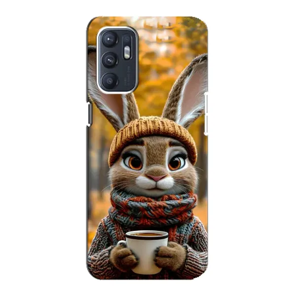 Чехол с рисунком «Зайчик с кофе» для ZTE Blade A31 Plus Чехол с рисунком «Зайчик с кофе» для ZTE Blade A31 Plus