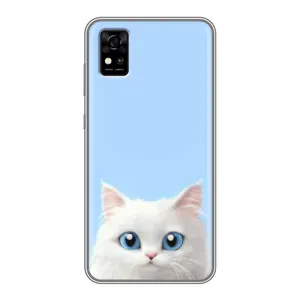 Чохол на тематику: Коти для ZTE Blade A31 (Білий кіт)