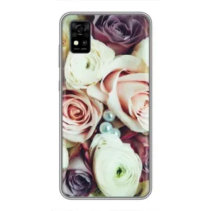 Чохли з принтом Троянд для ZTE Blade A31 (Букет Троянд)