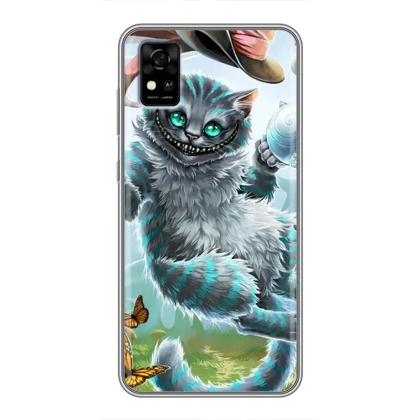 Чехол с рисунком «Чеширский КОТИК» для ZTE Blade A31 Чехол с рисунком «Чеширский КОТИК» для ZTE Blade A31