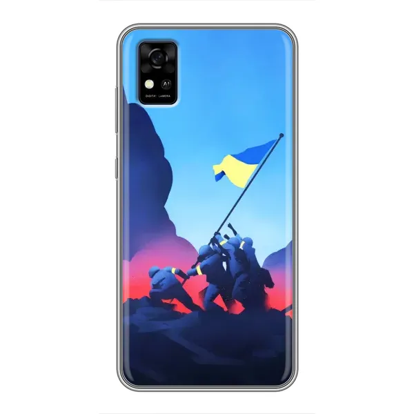 Чехол с рисунком «Деокупація» для ZTE Blade A31 Чехол с рисунком «Деокупація» для ZTE Blade A31