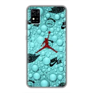 Силиконовый Чехол Nike Air Jordan на ЗТЕ Блейд А31 (Джордан Найк)