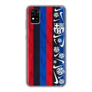 Чехол для ZTE Blade A31 (Барселона) (Фанат Барсы)
