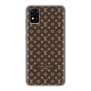 Чехол Стиль Louis Vuitton на ZTE Blade A31 (Фон Луи Виттон)