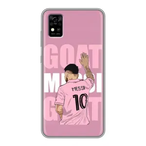 Чехлы Лео Месси в Майами на ZTE Blade A31 (GOAT MESSI)
