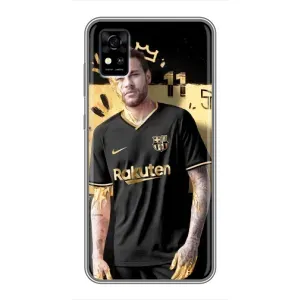 Силіконовий Чохол для ZTE Blade A31 (Gold Neymar)