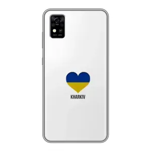 Чехлы силиконовые (Город Харьков) на ЗТЕ Блейд А31 (Kharkiv)
