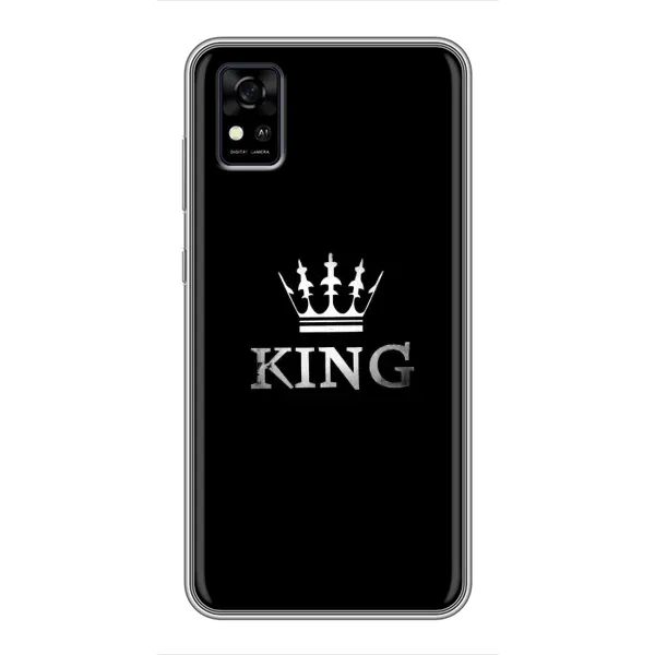 Чехол с рисунком «KING» для ZTE Blade A31 Чехол с рисунком «KING» для ZTE Blade A31