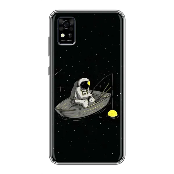 Чехол с рисунком «Космонавт на рыбалке» для ZTE Blade A31 Чехол с рисунком «Космонавт на рыбалке» для ZTE Blade A31