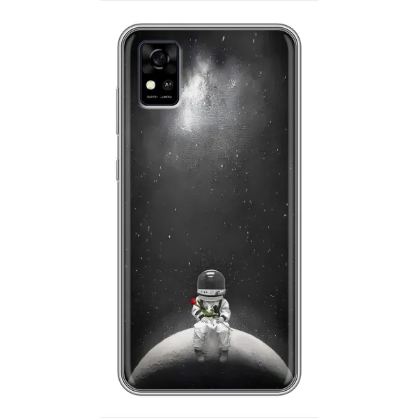 Чехол с рисунком «Космонавт романтик» для ZTE Blade A31 Чехол с рисунком «Космонавт романтик» для ZTE Blade A31