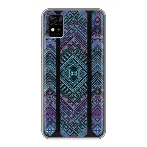 Силиконовый Чехол на ZTE Blade A31 (Крутой орнамент)