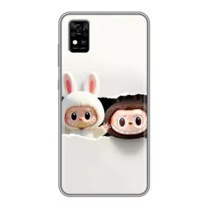 Чохол з принтом Лабубу для ZTE Blade A31 (Фігурки Labubu)