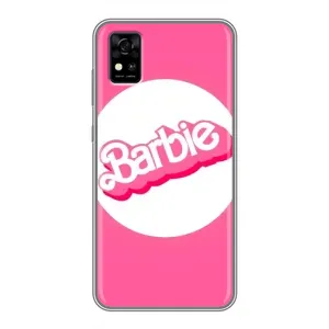 Силиконовый Чехол Барби Фильм на ZTE Blade A31 (Лого Барби)