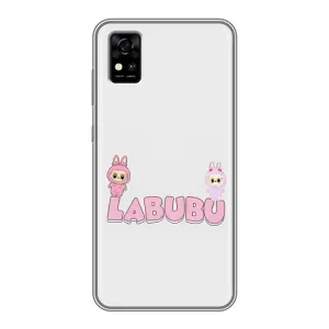 Чохол з принтом Лабубу для ZTE Blade A31 (Логотип Лабубу)