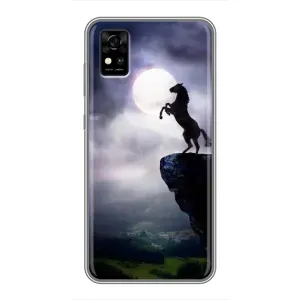 Чохли з зображенням різних тварин на ZTE Blade A31 (Кінь)